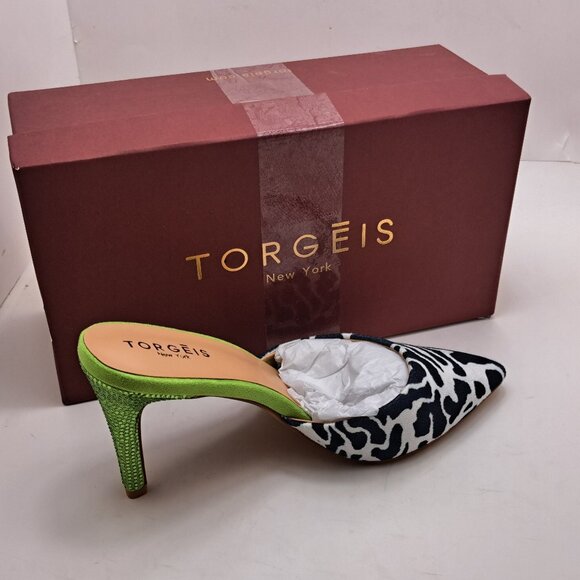 Torgeis Womens Piper Pointed Toe Stiletto Heel Pumps - Size 8 - Picture 12 of 12